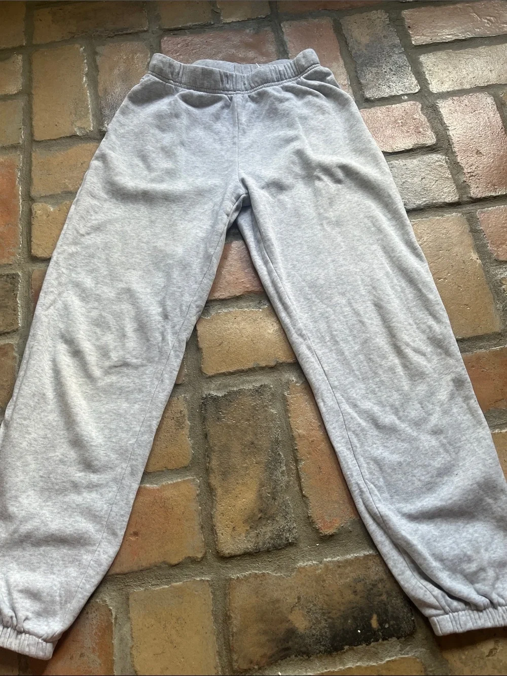 H&M Light Gray Girl’s Fleece Joggers